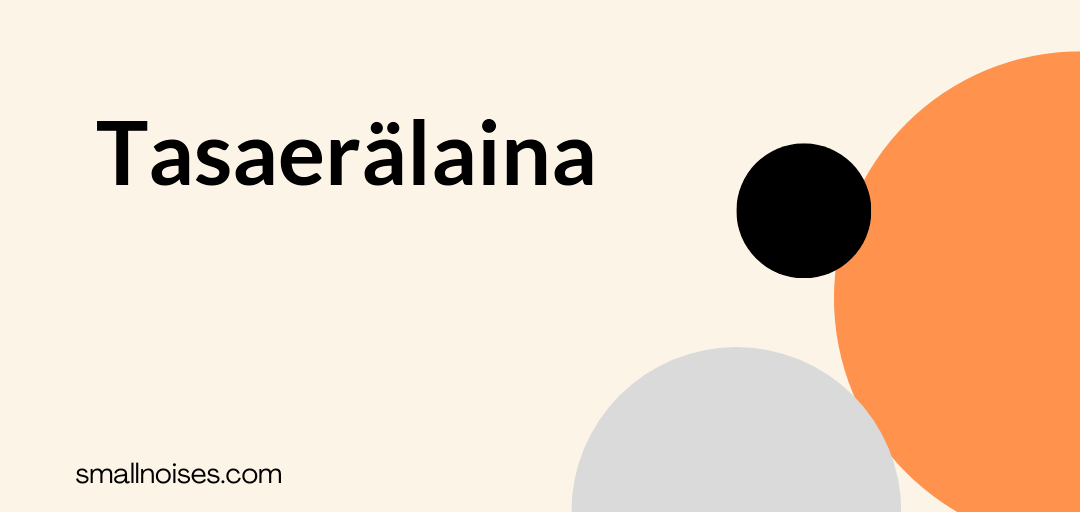 Tasaeralaina