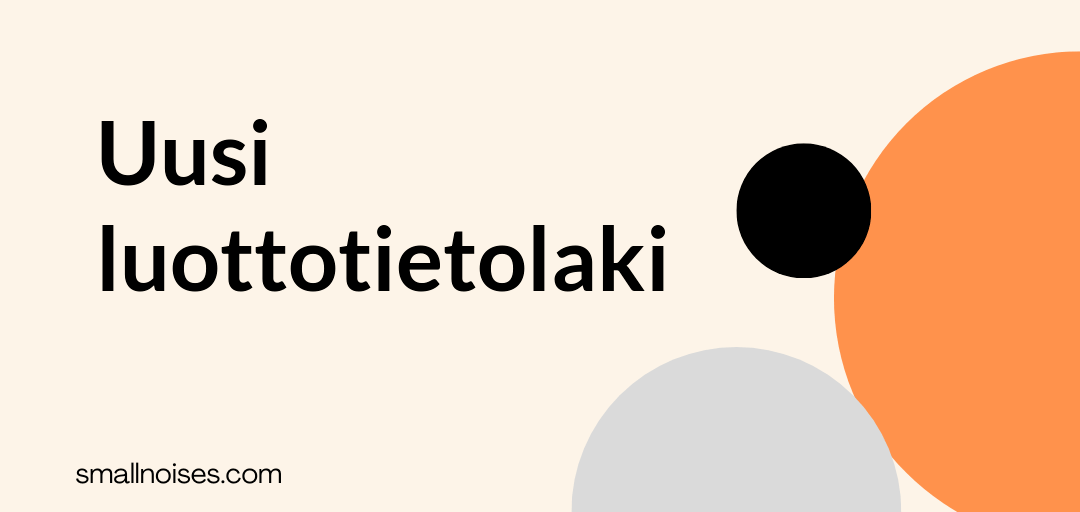 Uusi luottotietolaki